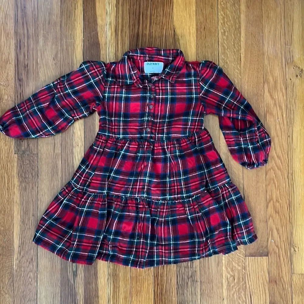 Old Navy Plaid Flannel Dress